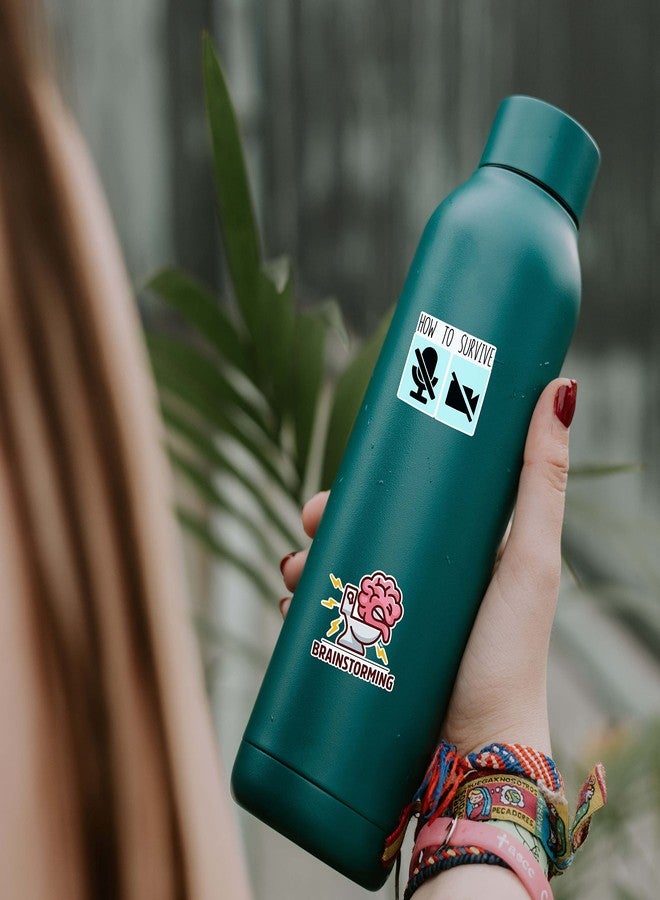 CodersParadise Corporate Office Stickers | Waterproof Vinyl Self-Adhesive Stickers for Laptop, Journal, Scrapbook, Diary, Guitar & Mobile Phone | Residue-Free, Durable 5.1x7.6x5.1 cm (Pack of 60) - Image 5